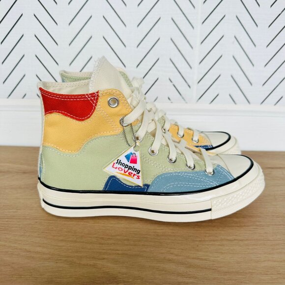 ⭐Converse Chuck 70 HI Crafted Patchwork Sz 10.5 Men Shoes